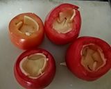 Foto del paso 3 de la receta: Tomates rellenos sabor a pizza