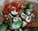 Foto langkah ke 2 dari resep Balado Terong Bulat dan Udang.