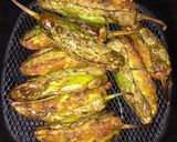 A picture of step 7 of Chatpati stuffed mirch.