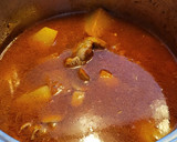 Foto del paso 11 de la receta: Solomillo de cerdo estofado con champiñones y patatas