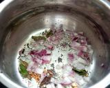 A picture of step 2 of Quinoa khichadi.