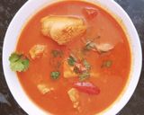 A picture of step 6 of Salmon fillet curry.