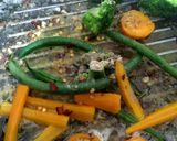 A picture of step 5 of Grilled Fish with tangy orange- garlic-butter sauce.
