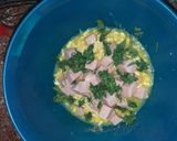 Foto del paso 2 de la receta: Pan relleno de jamón y queso