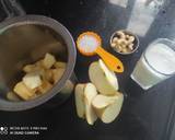 Kaju apple milkshake recipe step 2 photo