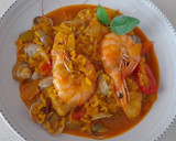 Foto del paso 5 de la receta: Arroz caldoso con rape y gambas