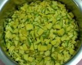 A picture of step 1 of Mango Pickle.