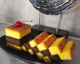 Foto langkah ke 6 dari resep Lapis Surabaya Selai Coklat Lembut.