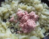 Foto del paso 5 de la receta: Chayotes / Guatila / Cidra rellenos de Atún!!!
