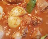 A picture of step 6 of Chinese Chicken Curry.