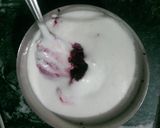 A picture of step 4 of Beetroot idli.