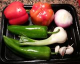 Foto del paso 3 de la receta Ensalada de pimientos, berenjenas y calabacines al horno