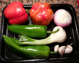 Foto del paso 3 de la receta: Ensalada de pimientos, berenjenas y calabacines al horno