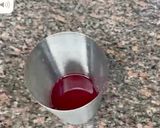 A picture of step 2 of Pomegranate fruit mock tail.