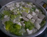 Foto langkah ke 5 dari resep Soup Sawi Putih Bakso Tahu.
