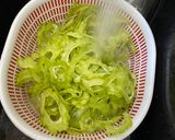 Hình bước làm 1 của món Khổ qua hay mướp đắng xào trứng