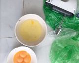 Hình bước làm 1 của món Bánh bông lan mini