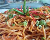 Foto langkah ke 5 dari resep Spaghetti with saus gocujang.