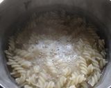 A picture of step 1 of Fusion Pink Pasta.
