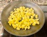 Foto del paso 3 de la receta: “Pudín con manzana y coco” (“Pudding with apple and coconut”)