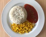 Foto del paso 10 de la receta: Arroz con tomate y huevo vegano