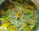 A picture of step 1 of Stir fry broccoli.