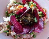 Foto del paso 7 de la receta: Ensalada mixta (tibia y fría)