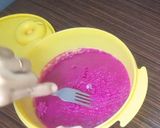 Foto langkah ke 4 dari resep Es Krim Buah Naga Lembut.