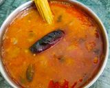 A picture of step 10 of Drumstick Sambhar.
