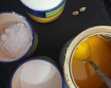 A picture of step 1 of Milk powder peda.
