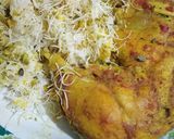 عکس مرحله 3 از دستور رشته پلو با مرغ