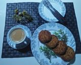 A picture of step 6 of Shami kabab.