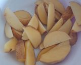 Foto langkah ke 1 dari resep Potato Wedges.