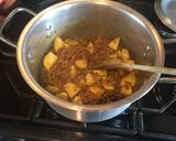 A picture of step 4 of Mince meat (lamb/ beef) and Potato Curry (Aloo Keema).