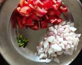 Acharya potato capsicum recipe step 1 photo