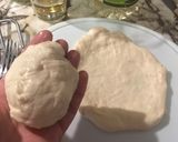 Lángos, ami nem szívja be az olajat + az elmaradhatatlan fokhagyma recept fázis 2 fotója