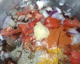 A picture of step 3 of Bihari Ghugni.