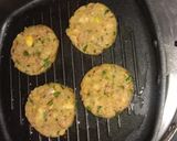 A picture of step 3 of Potato vegetables patties.