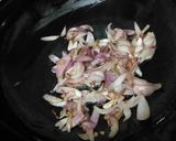 A picture of step 2 of Shahi Paneer.