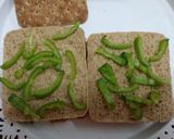A picture of step 4 of Brown bread tuna fish sandwiches.