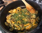 Une image de l'étape 7 de Courgettes bicolores à l ail et épices méditerranéennes.