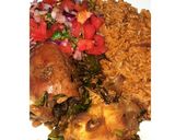 A picture of step 5 of Kienyeji chicken.