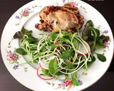 รูปขั้นตอนการทำที่ 7 ของ ~ Soft Shell Crab Salad~