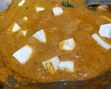 A picture of step 3 of Shahi Paneer.