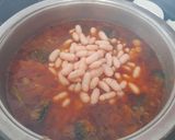 Foto del paso 5 de la receta Cazuela de alubias con verdura
