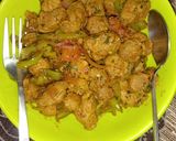 A picture of step 5 of Bellpepper chilli Soya chunks.
