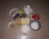 A picture of step 1 of Cornflakes, Oat, Coconut and Groundnut cookies.