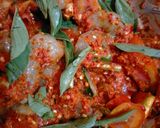 Foto langkah ke 4 dari resep Pepes Udang Pedas.