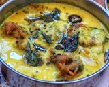 A picture of step 7 of Kadhi pakora.