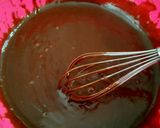 Foto langkah ke 5 dari resep Eggless Chocolate Cake (no egg, no mixer, no butter, no milk).